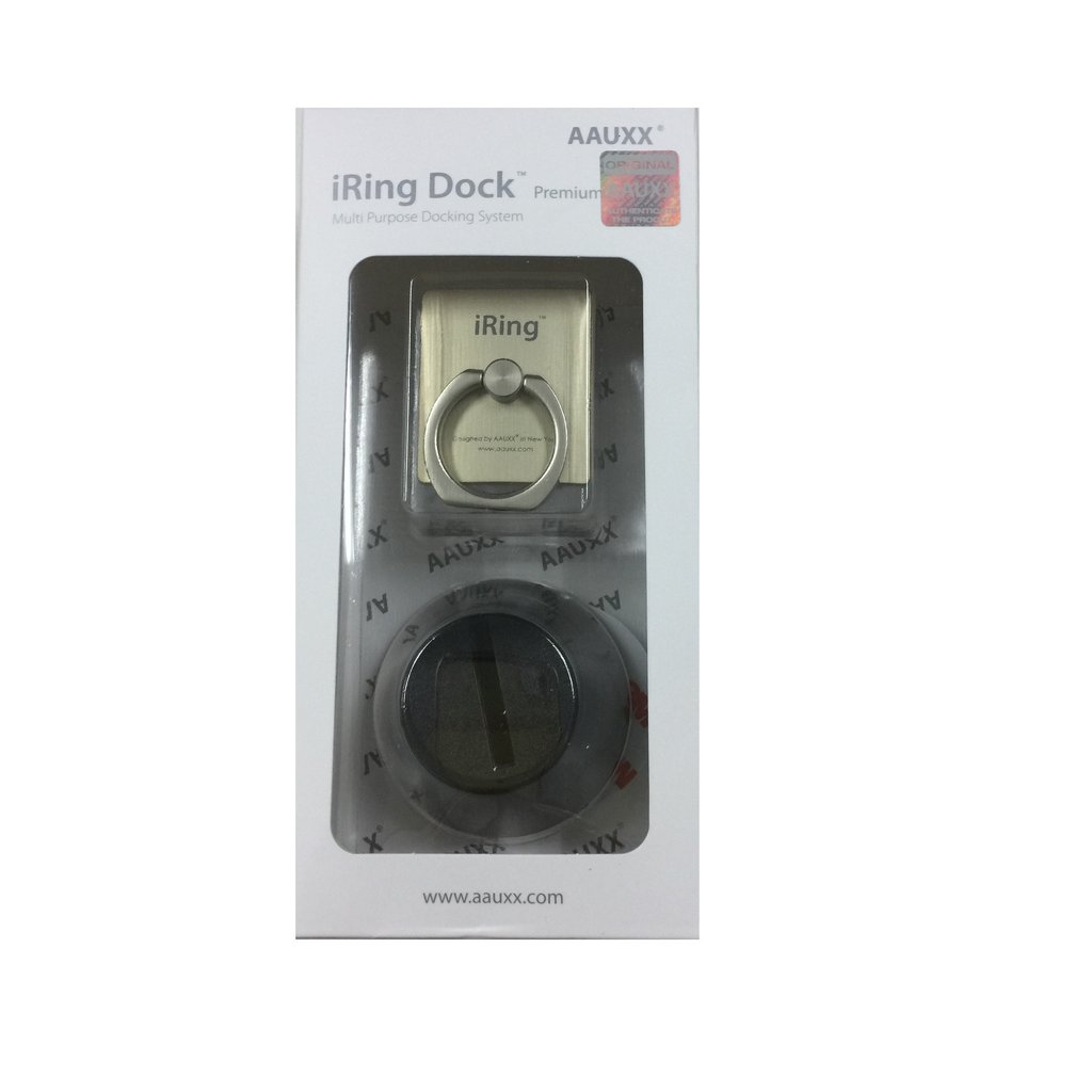 Набор iRing Dock Set - подставка iRing Dock и крепление для телефона iRing золотого цвета для автомобиля. Подробнее на www.iring2me.ru